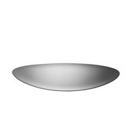 photo Alessi-Colombina collection Tray in 18/10 stainless steel 1